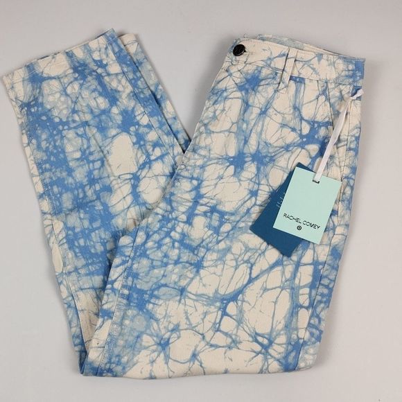 Rachel Comey x Target Blue Marble High Rise Tapered Jeans 2 NWT - Picture 4 of 13
